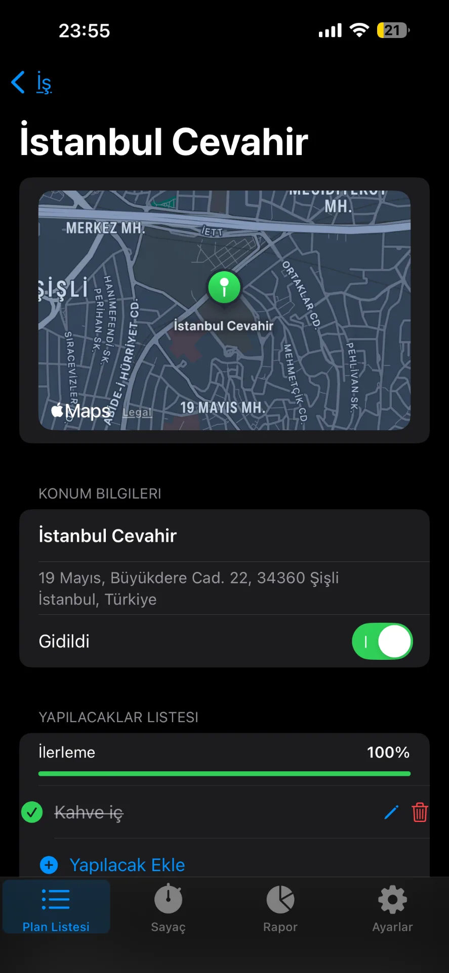İş Rota Planlayıcı mobile - 4