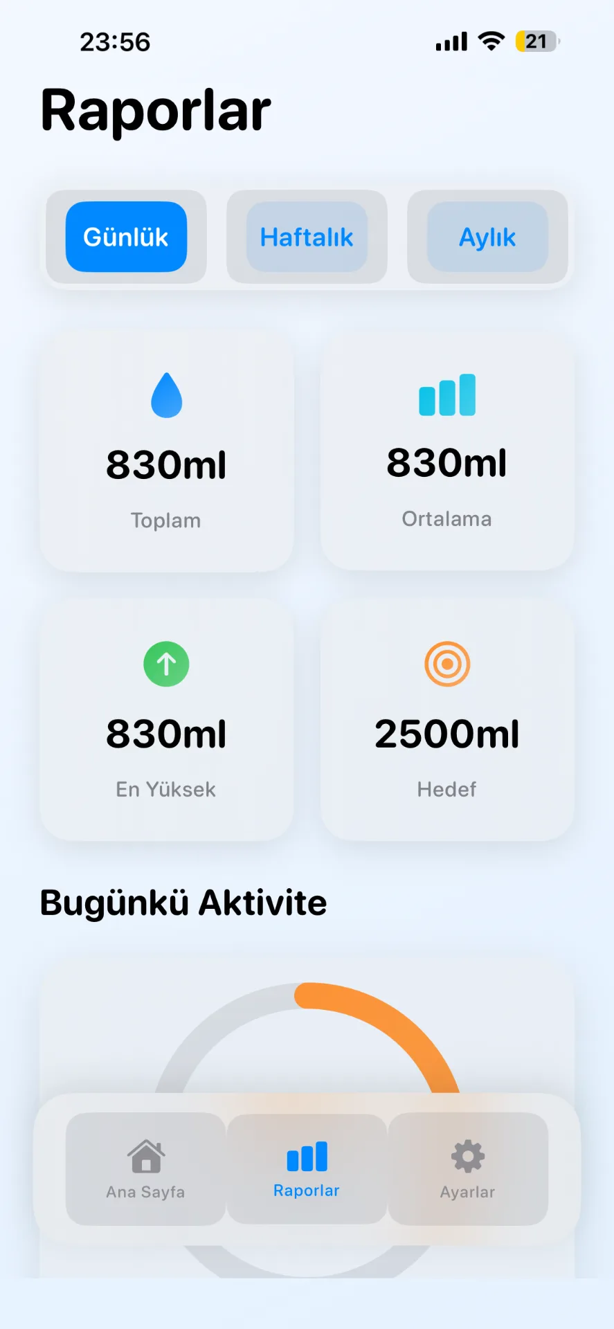 Su Takip - Hatırlatıcı mobile - 3